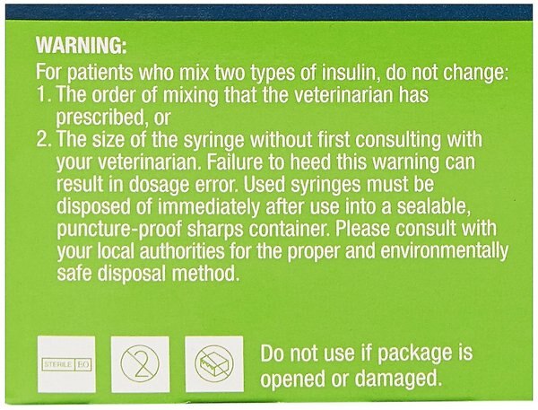 VetOne VetriJec Insulin Syringes U-100 0.5-in x 29G