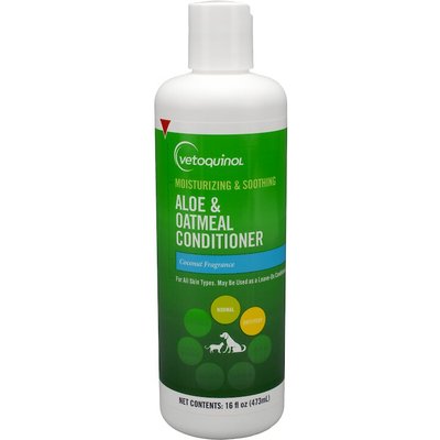 Vetoquinol Vetoquinol Aloe & Oatmeal Conditioner for Dogs & Cats, 16-oz