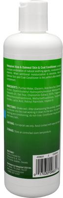 Show full view: Vetoquinol Aloe & Oatmeal Conditioner for Dogs & Cats, 16-fl oz bottle slide 3 of 13