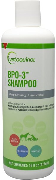 Show full view: Vetoquinol BPO-3 Shampoo for Dogs & Cats, 16-fl oz bottle slide 1 of 11