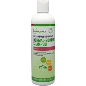 Vetoquinol Dermal-Soothe Shampoo for Dogs & Cats, 16-fl oz bottle