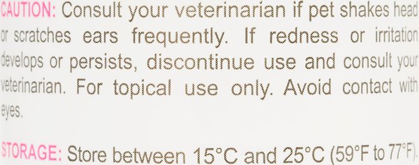 Show full view: Vetoquinol Ear Cleaning Solution for Dogs & Cats, 16-fl oz bottle slide 7 of 14