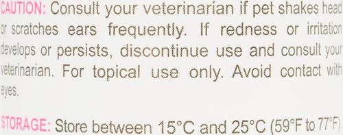 Show full view: Vetoquinol Ear Cleaning Solution for Dogs & Cats, 16-fl oz bottle slide 8 of 15