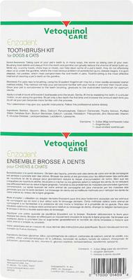 Show full view: Vetoquinol Enzadent Enzymatic Poultry Flavor Dog & Cat Dental Kit slide 3 of 9