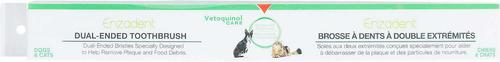 Show full view: Vetoquinol Enzadent Enzymatic Poultry Flavor Toothpaste, 90g tube + Dual-Ended Dog & Cat Toothbrush slide 7 of 9