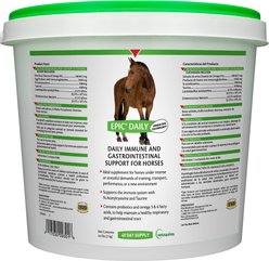 Vetoquinol Epic Daily Immune Support Powder Horse Supplement, 4.4-lb bucket