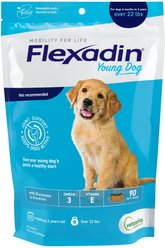 Vetoquinol Flexadin Dog Supplement, 22.03-oz bag, 90 count slide 1 of 2