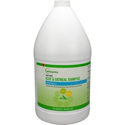 Vetoquinol Vetoquinol Vet Solutions Aloe & Oatmeal Shampoo for Dogs & Cats, 1-gal