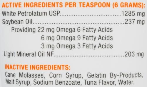 Show full view: Vetoquinol Laxatone Tuna Flavored Gel Hairball Control Supplement for Cats, 4.25-oz tube slide 4 of 8