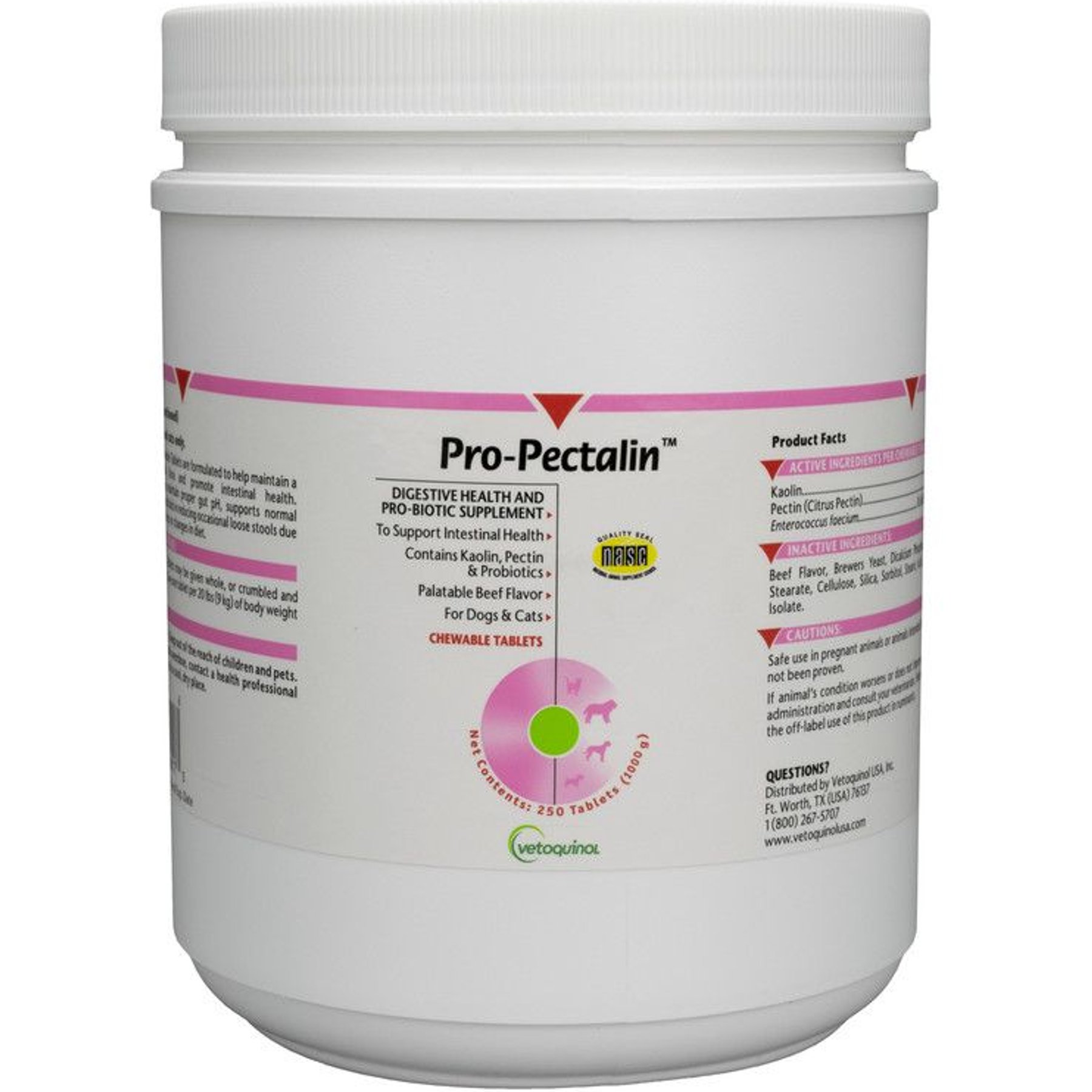 Vetoquinol Pro-Pectalin Diarrhea Supplement for Dogs & Cats