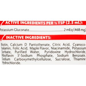 Vetoquinol Renal K+ Gel Kidney Supplement for Cats & Dogs, 5-oz tube