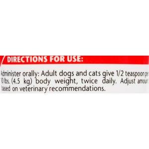 Vetoquinol Renal K+ Gel Kidney Supplement for Cats & Dogs, 5-oz tube