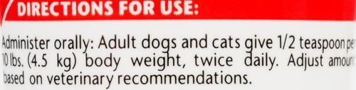 Show full view: Vetoquinol Renal K+ Gel Kidney Supplement for Cats & Dogs, 5-oz tube slide 5 of 8