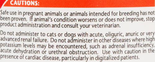 Show full view: Vetoquinol Renal K+ Powder Kidney Supplement for Cats & Dogs, 100g container slide 6 of 8