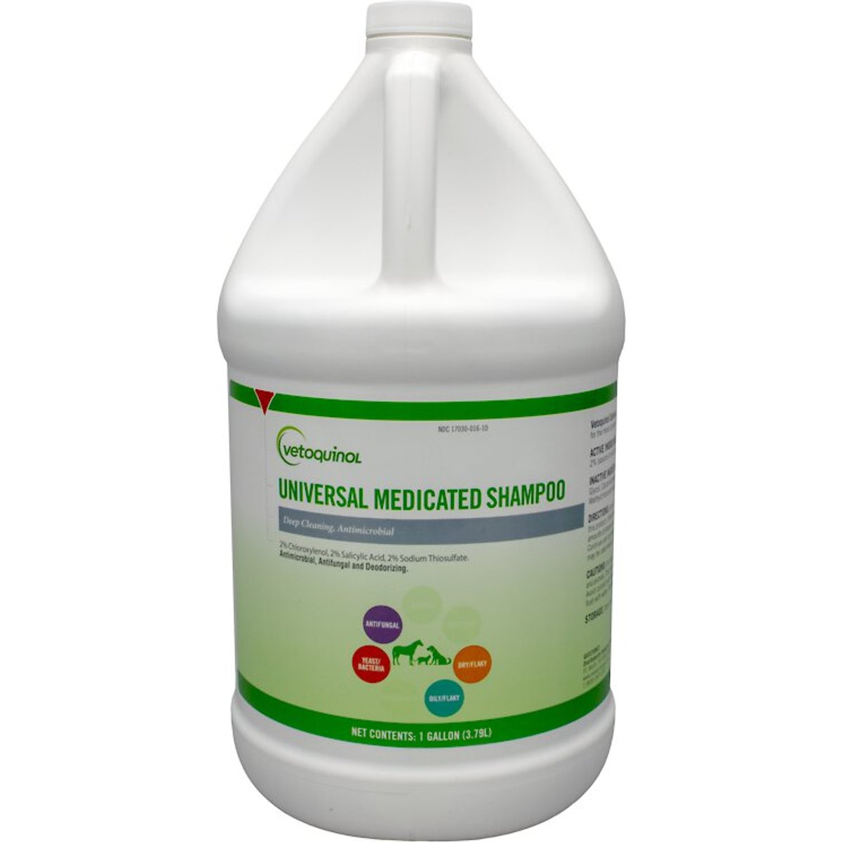 Vetoquinol Universal Medicated Shampoo for Dogs & Cats, 1-gal bottle