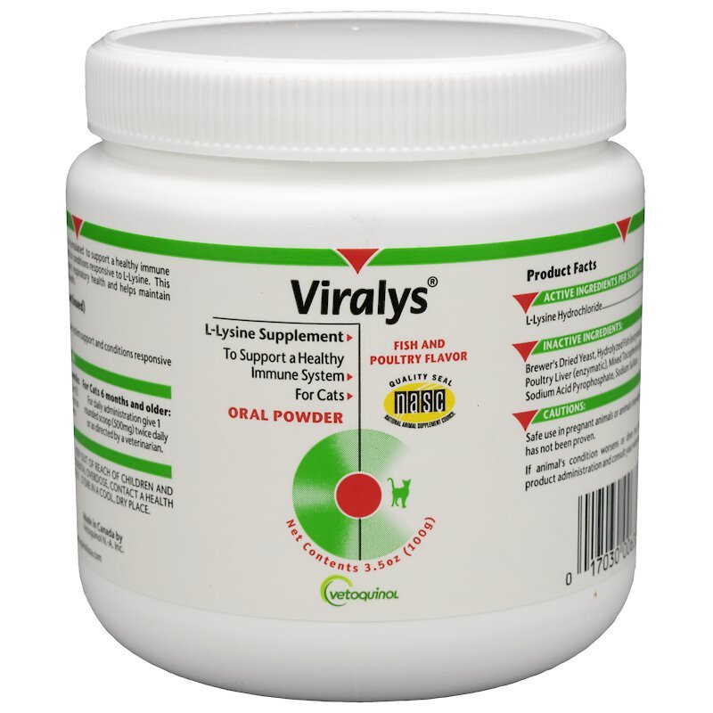 Viralys Powder Immune Supplement for Cats
