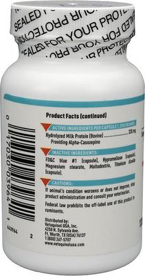 Show full view: Vetoquinol Zylkene 225-mg Capsules Calming Supplement for Medium Dogs & Cats, 120 count slide 3 of 9