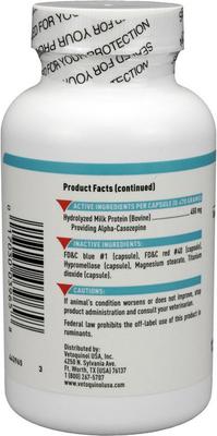Show full view: Vetoquinol Zylkene 450-mg Capsules Calming Supplement for Large Dogs, 120 count slide 3 of 8