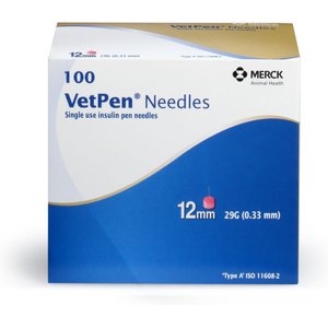 Vetpen Needles 12-mm x 29G, 100 needles