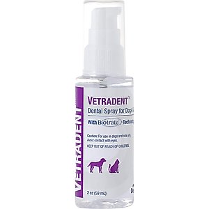VETRADENT Mild Vanilla Flavored Dog & Cat Dental Spray, 59-mL bottle