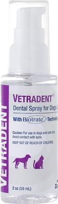 Show full view: VETRADENT Mild Vanilla Flavored Dog & Cat Dental Spray, 59-mL bottle slide 3 of 5