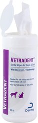 VETRADENT Organic Natural Mild Vanilla Flavored Dog & Cat Dental Wipes, 60 count slide 2 of 2