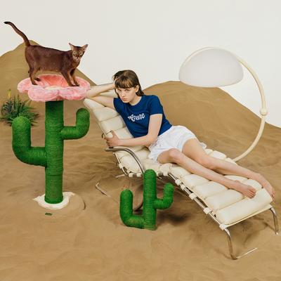 Show full view: VETRESKA Blooming Cactus 41-in Cat Tree slide 8 of 11