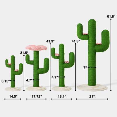 Show full view: VETRESKA Blooming Cactus 41-in Cat Tree slide 10 of 11