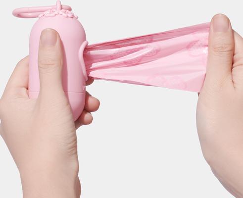 Show full view: VETRESKA Cherry Blossom Dog Poop Bag Dispenser with Bags, 7 count slide 7 of 9