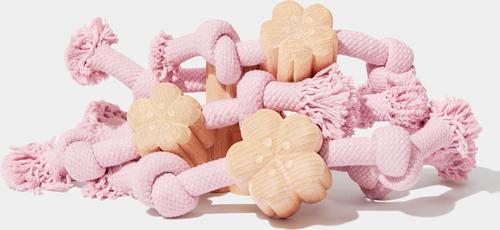 Show full view: VETRESKA Cherry Blossom Knot Rope Dog Toy, Large slide 2 of 5
