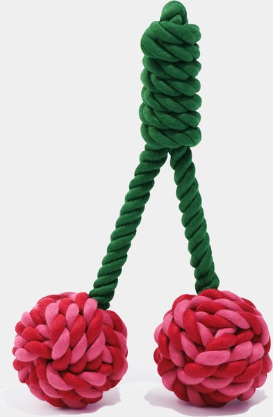 Show full view: VETRESKA Cherry Knot Rope Dog Toy slide 1 of 8