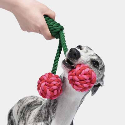 Show full view: VETRESKA Cherry Knot Rope Dog Toy slide 2 of 8