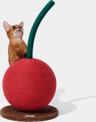 VETRESKA Cherry Scratching Ball Cat Toy