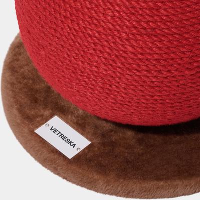 Show full view: VETRESKA Cherry Scratching Ball Cat Toy slide 4 of 9