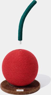 Show full view: VETRESKA Cherry Scratching Ball Cat Toy slide 3 of 9