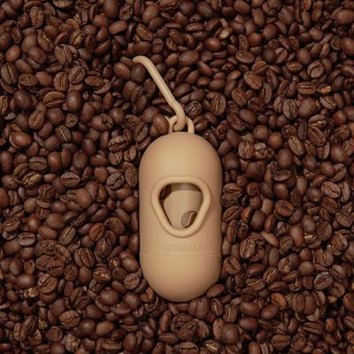Show full view: VETRESKA Coffee Dog Poop Bag Dispenser with Bags, 7 count slide 2 of 9