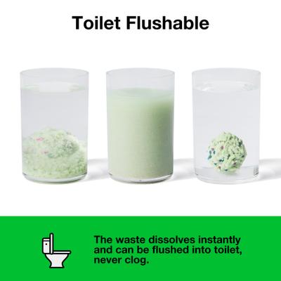 Show full view: VETRESKA Deodorant Green Tea Scented Tofu Cat Litter, 5.5-lb bag slide 9 of 10