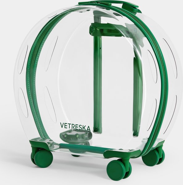 Show full view: VETRESKA Dog & Cat Carrier, Green slide 3 of 10