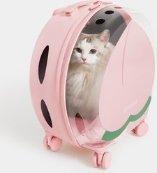 VETRESKA Dog & Cat Carrier, Peach Color Block