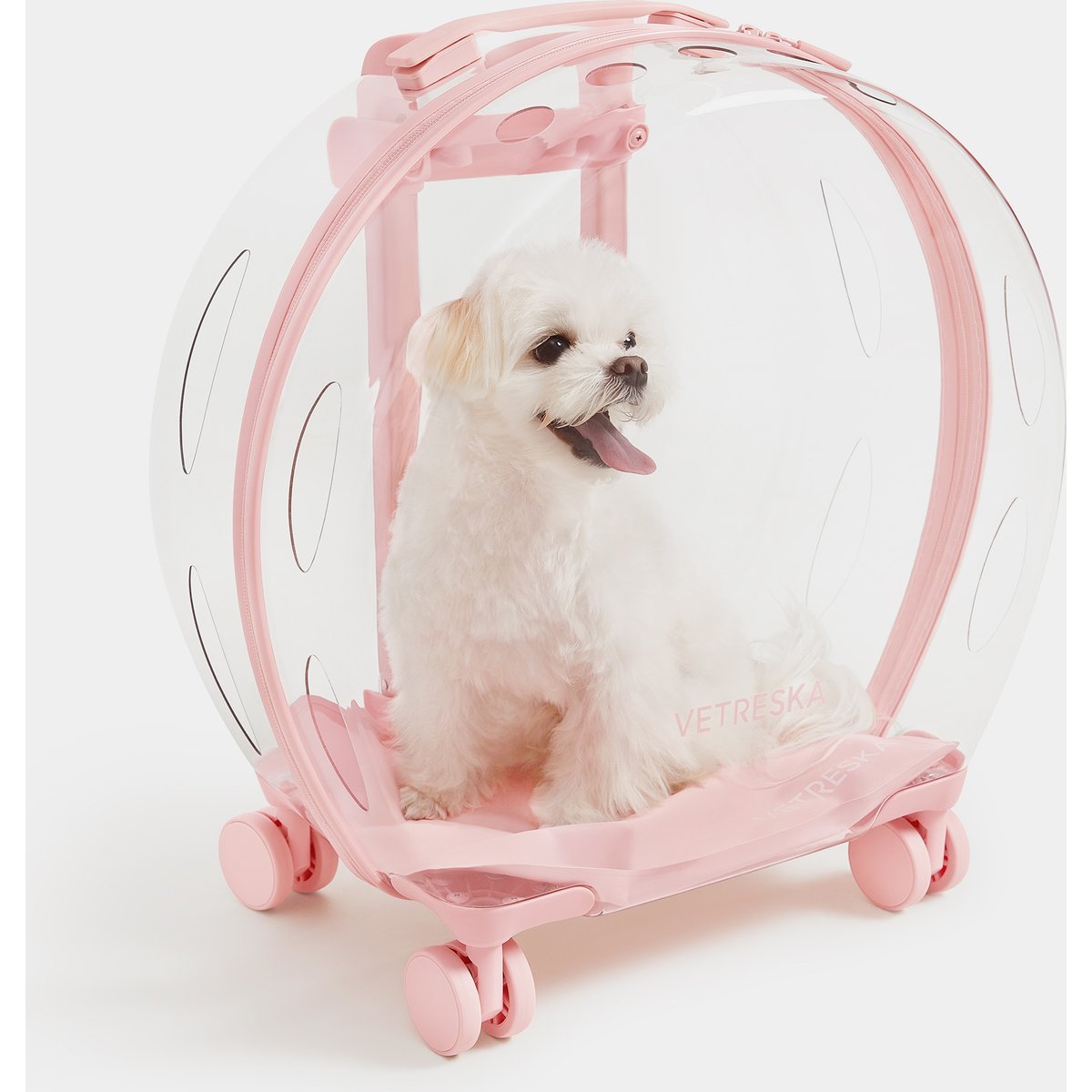 VETRESKA Dog & Cat Carrier, Peach