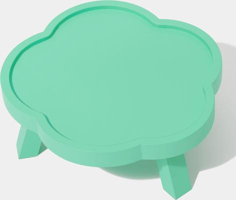 Show full view: VETRESKA Flora Ceramic Elevated Dog & Cat Bowl, Pink/Green, Large: 64-oz slide 5 of 11