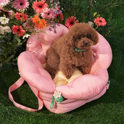 Show full view: VETRESKA Flora Dog & Cat Carrier Car Booster Seat, Pink slide 4 of 11
