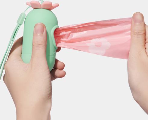 Show full view: VETRESKA Flora Dog Poop Bag Dispenser with Bags, 7 count slide 5 of 10