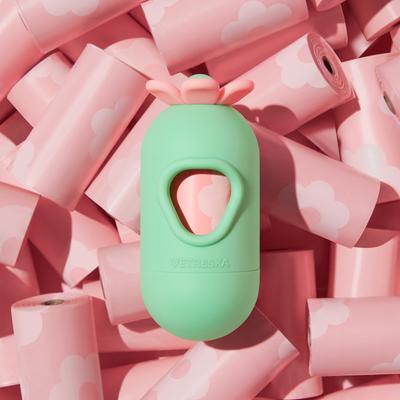 Show full view: VETRESKA Flora Dog Poop Bag Dispenser with Bags, 7 count slide 2 of 10