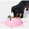 Show in main carousel: VETRESKA Juicy Peach Dog & Cat Bowl, Spoon & Mat Set, Pink, Medium: 14-oz slide 4 of 9