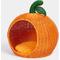 Show in main carousel: VETRESKA Rattan Cat & Dog Bed, Tangerine slide 5 of 8
