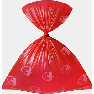 VETRESKA Strawberry Dog Poop Bag Dispenser with Bags, 7 count