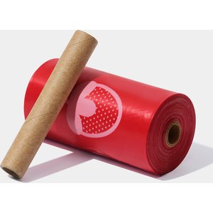 VETRESKA Strawberry Dog Poop Bag Dispenser with Bags, 7 count