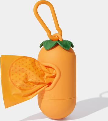 Show full view: VETRESKA Tangerine Dog Poop Bag Dispenser with Bags, 7 count slide 4 of 9