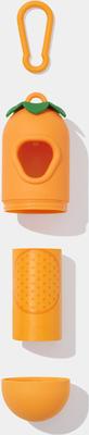 Show full view: VETRESKA Tangerine Dog Poop Bag Dispenser with Bags, 7 count slide 3 of 9